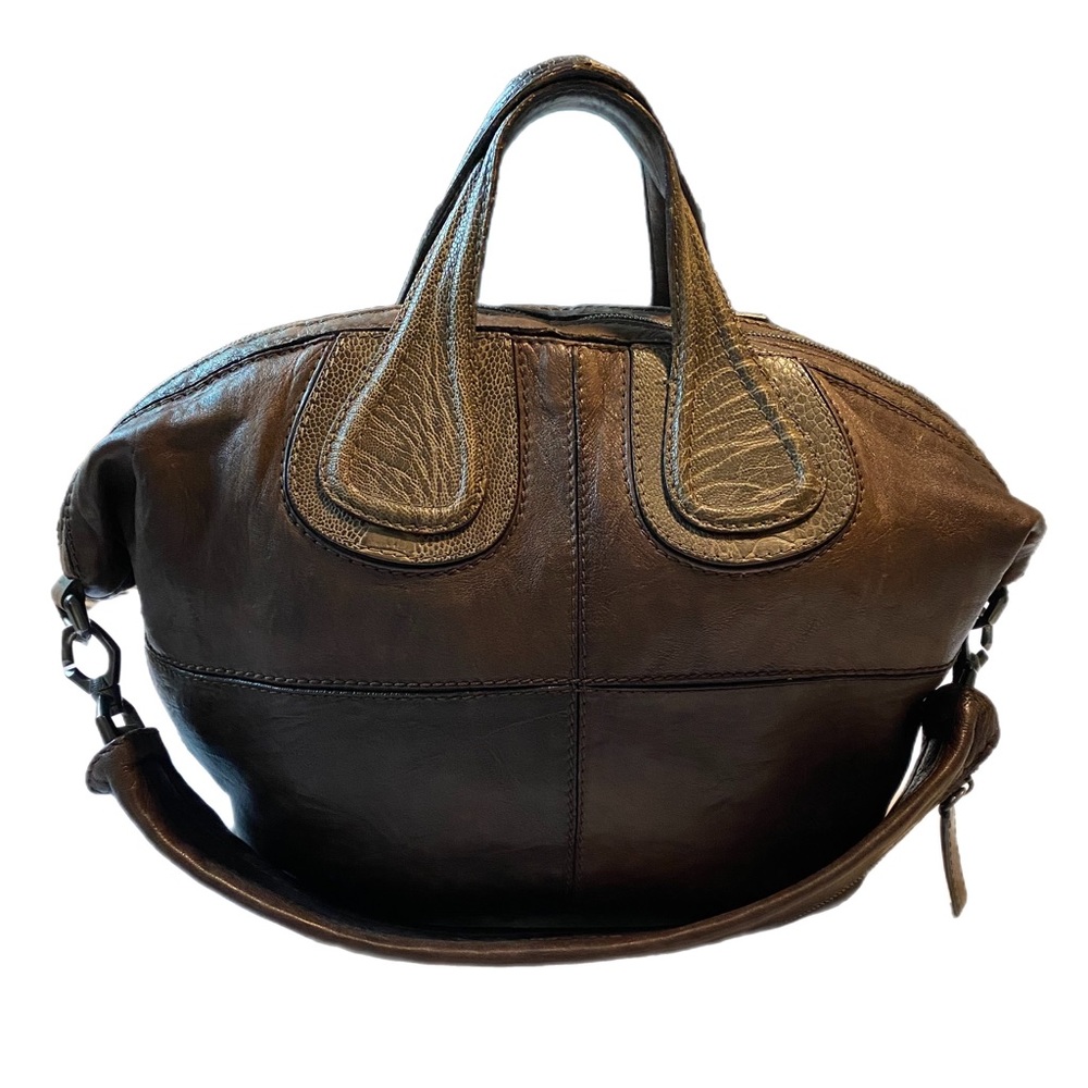 Givenchy Unisex Soft Brown Leather Medium Nightingale Bag